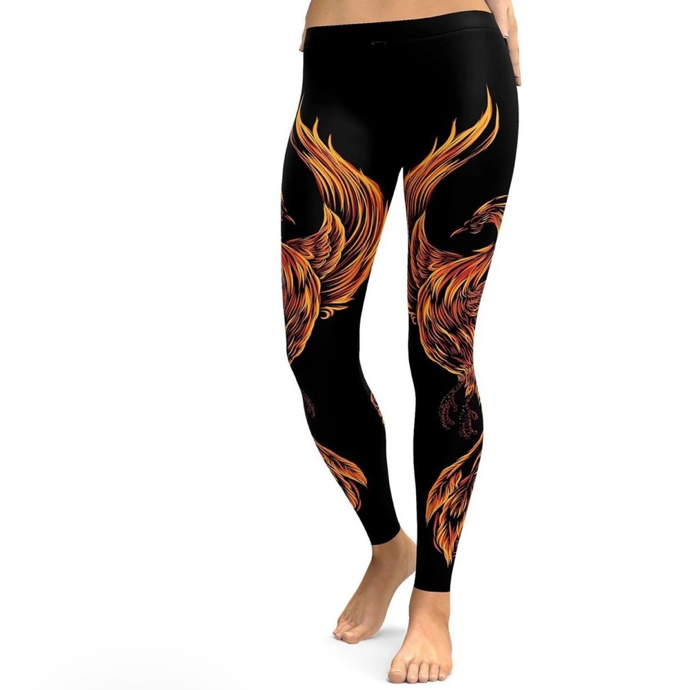 Awesome Gearbunch colorful Phoenix leggings!
